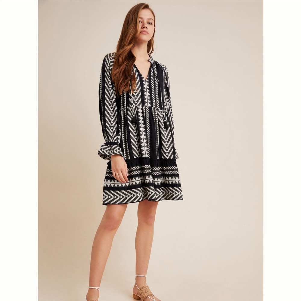 ✨ Anthropologie Dominique Tunic Dress Sz S